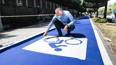 Başkan Zeydan Karalar, bisiklet yollarının yapımına büyük önem veriyor, çalışmaların denetimini bizzat yapıyor.