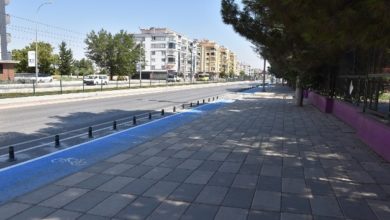 Gaziantep Belediyesi Yeni Bisiklet Yolları Yapıyor