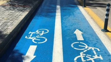 Kütahya Çavdarhisar'da bisiklet yolu çalışması