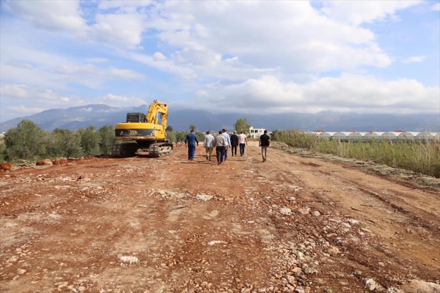 Kaş Bisiklet Yolu Çalışması Başladı