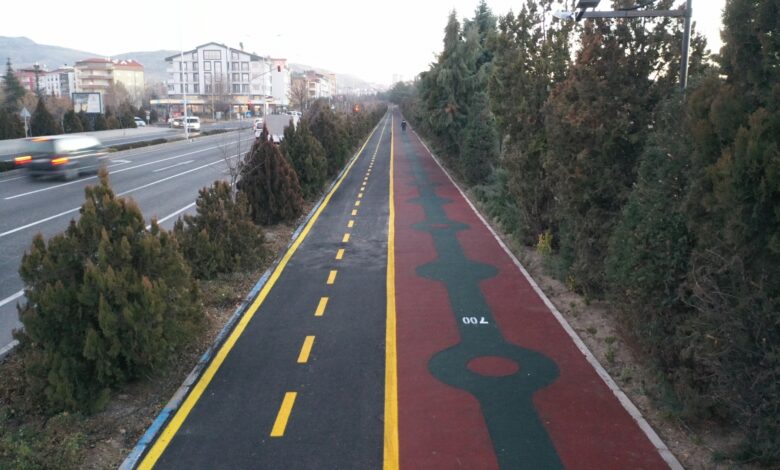 Nevşehir'de Bisiklet Yolları Yenileme Çalışmaları Tamamlandı